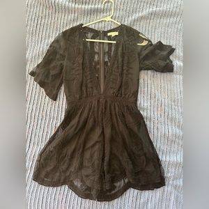 Lace romper